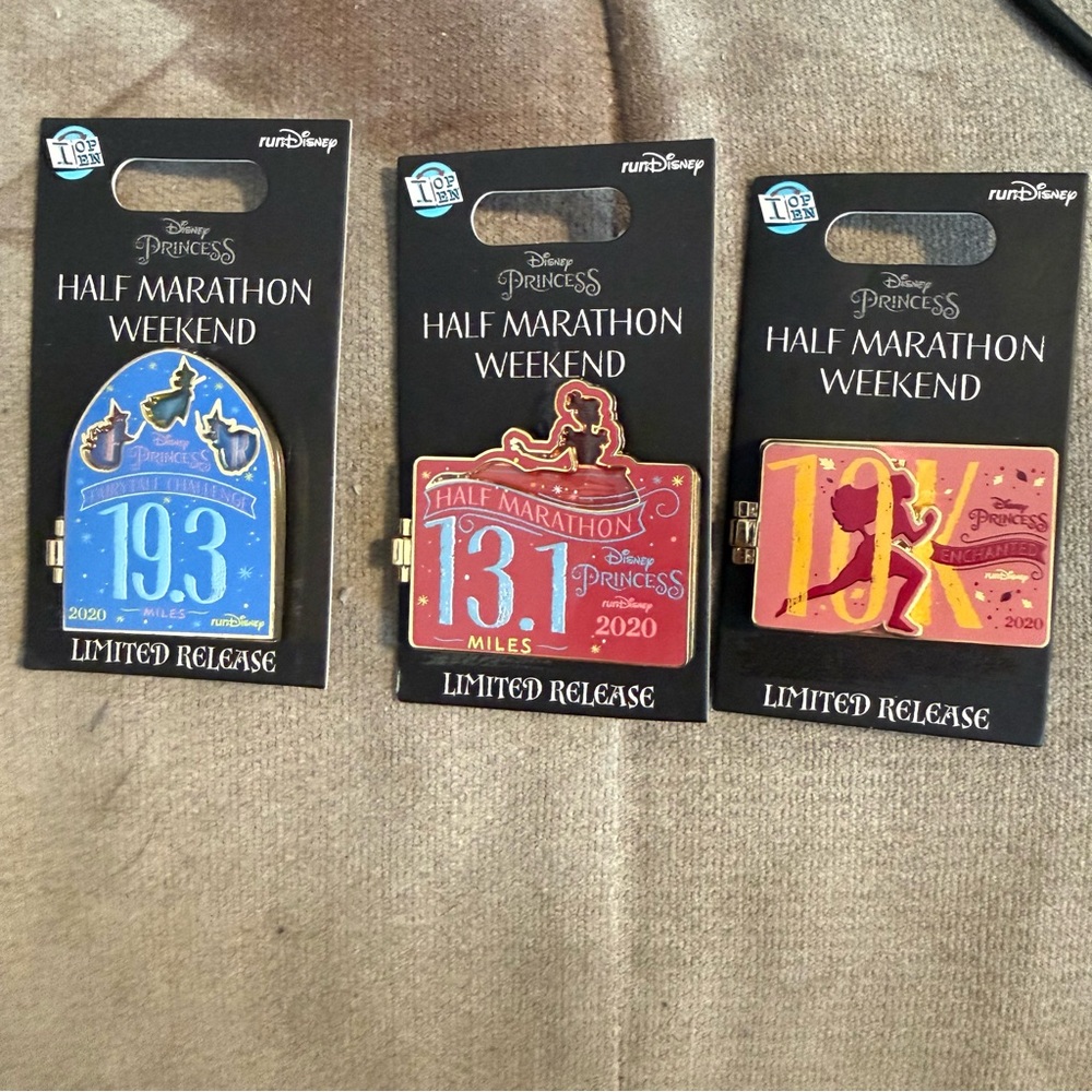 Disney Princess Half Marathon Weekend 2020 Pin Set